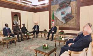 رئيس الجمهورية يستقبل وزراء خارجية مجموعة الأربعة