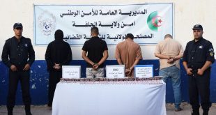 الجلفة : الأمن يطيح بشبكتين إجراميتين ويحجز 5982 كبسولة من المؤثرات العقلية